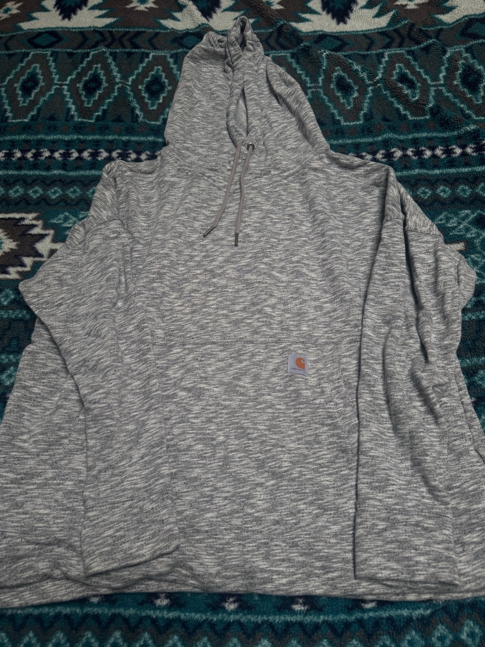 Carhartt Women’s Light Heather Gray Hoodie